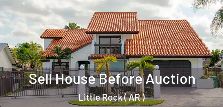  Sell House Before Auction Little Rock ( AR )